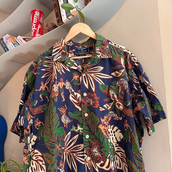 Vintage Polo Sport Button Down Shirt - Picture 3 of 8